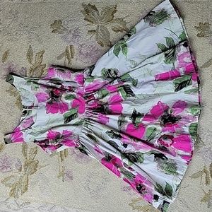 Floral vintage style dress